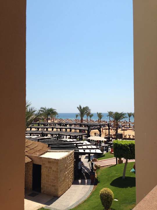 Ausblick vom Zimmer aus Pickalbatros Palace Resort