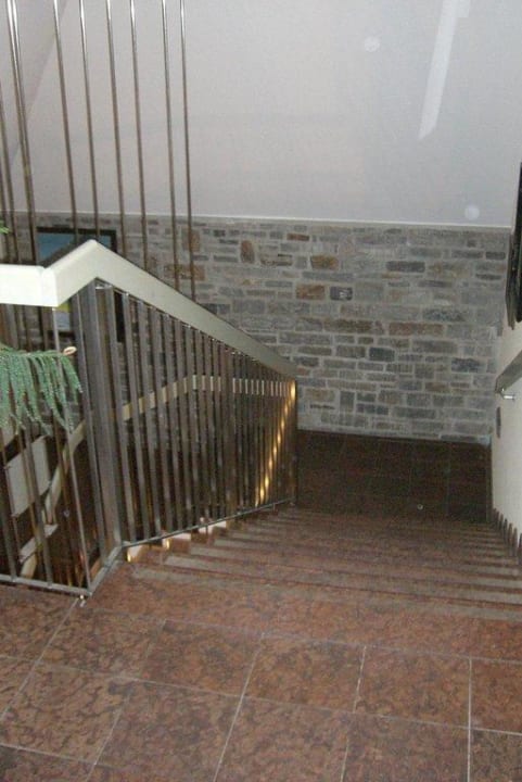 Treppenaufgang Hotel Fichtelberghaus