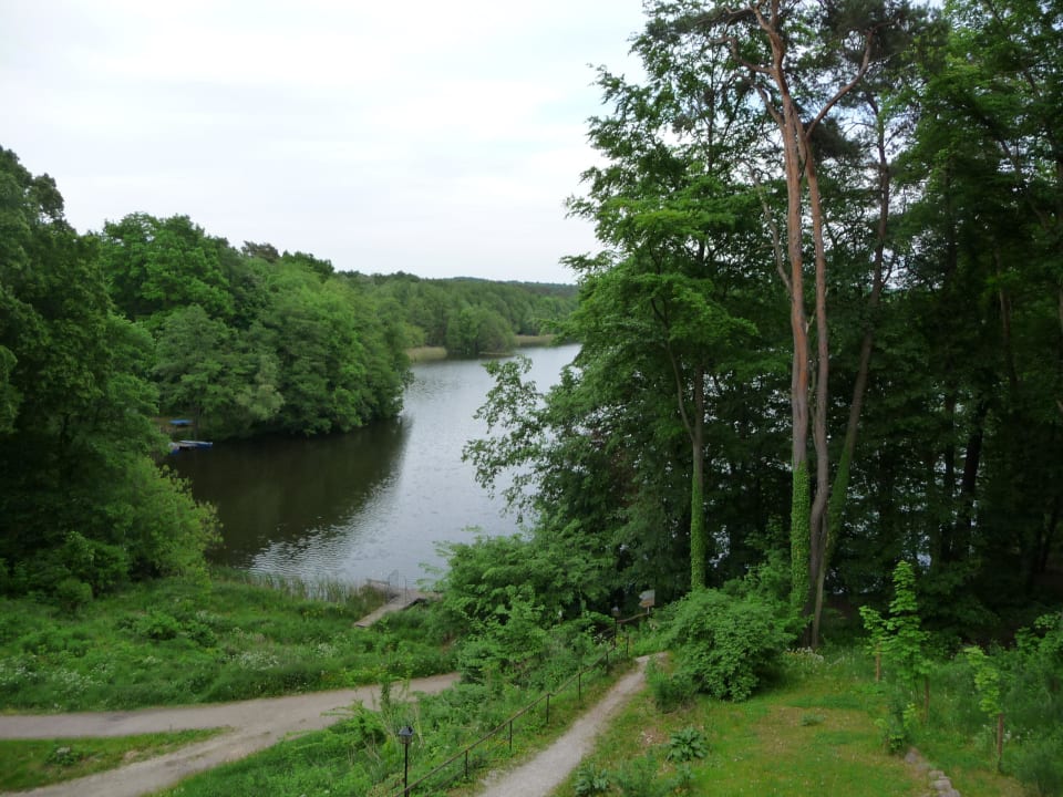 Badesee - vorm Hotel Waldseehotel Frenz