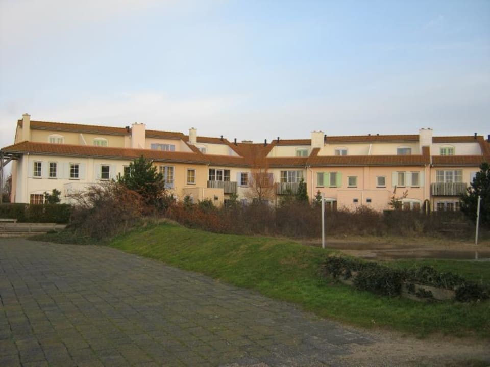 Süß zurechtgemachte Häuser Center Parcs Port Zélande