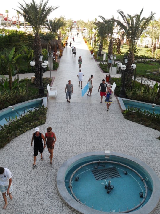 Weg zum Strand Hotel Delphin Imperial