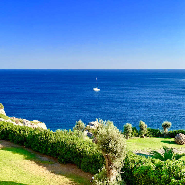 Ausblick Hotel Kalithea Horizon Royal