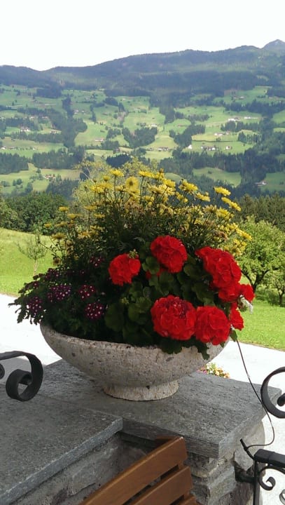 Ausblick ins Zillertal Pension Platzer
