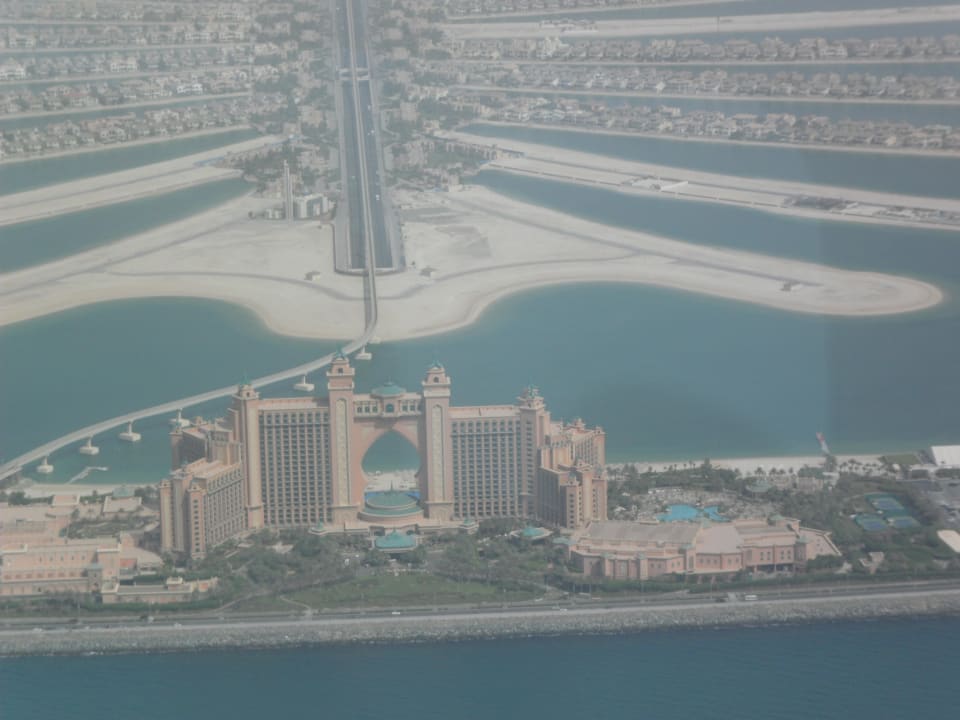 Hotel aus der Luft Atlantis, The Palm