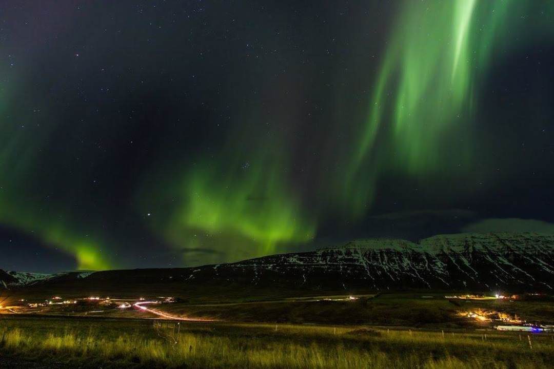 Northern lights Akurinn Guesthouse