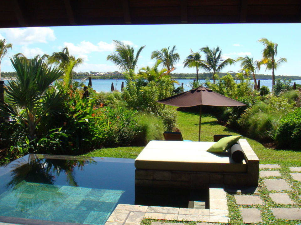 Blick von der Terrasse Hotel Four Seasons Resort Mauritius at Anahita