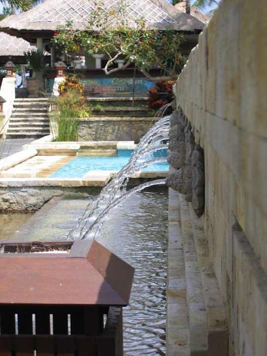 Blick zum Garden-Restaurant InterContinental Bali Resort