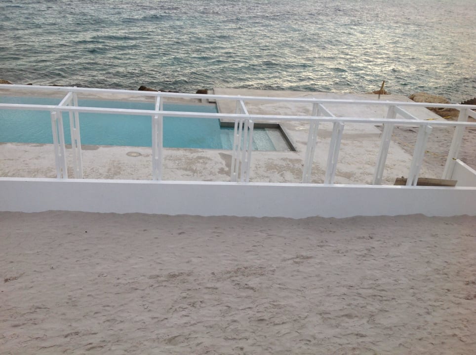Baustelle vom Minipool Papagayo Beach Hotel