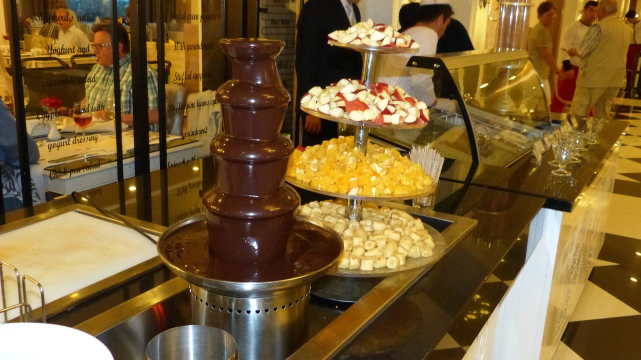 Schokobrunnen Hotel Delphin Imperial