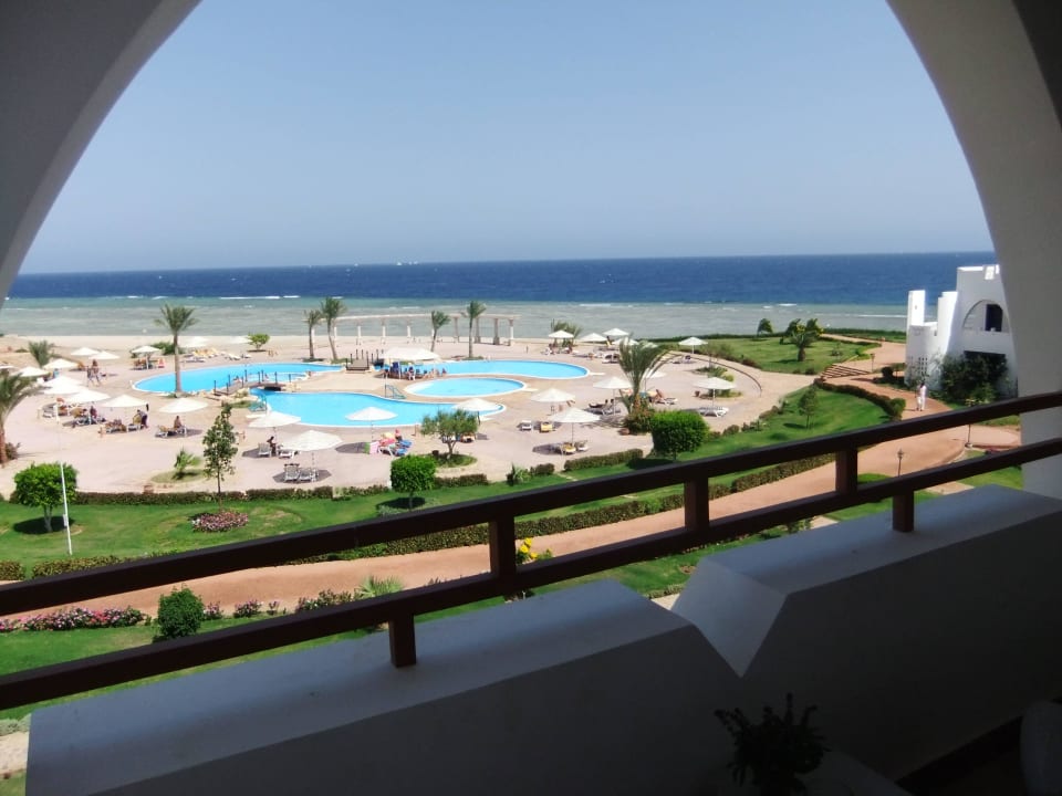 Ausblick von meinem Balkon Three Corners Equinox Beach Resort