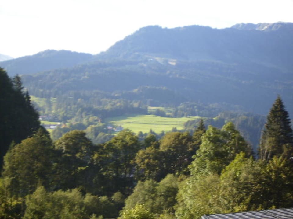 Blick vom Hotel Alpenhotel Oberstdorf