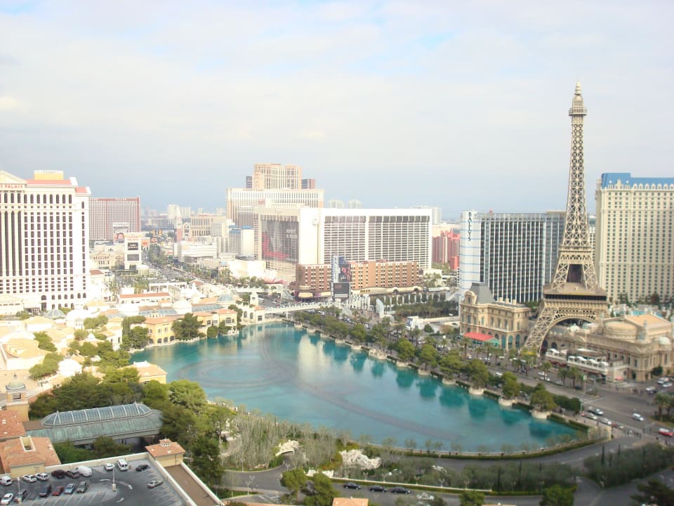 Ausblick vom Balkon The Cosmopolitan of Las Vegas