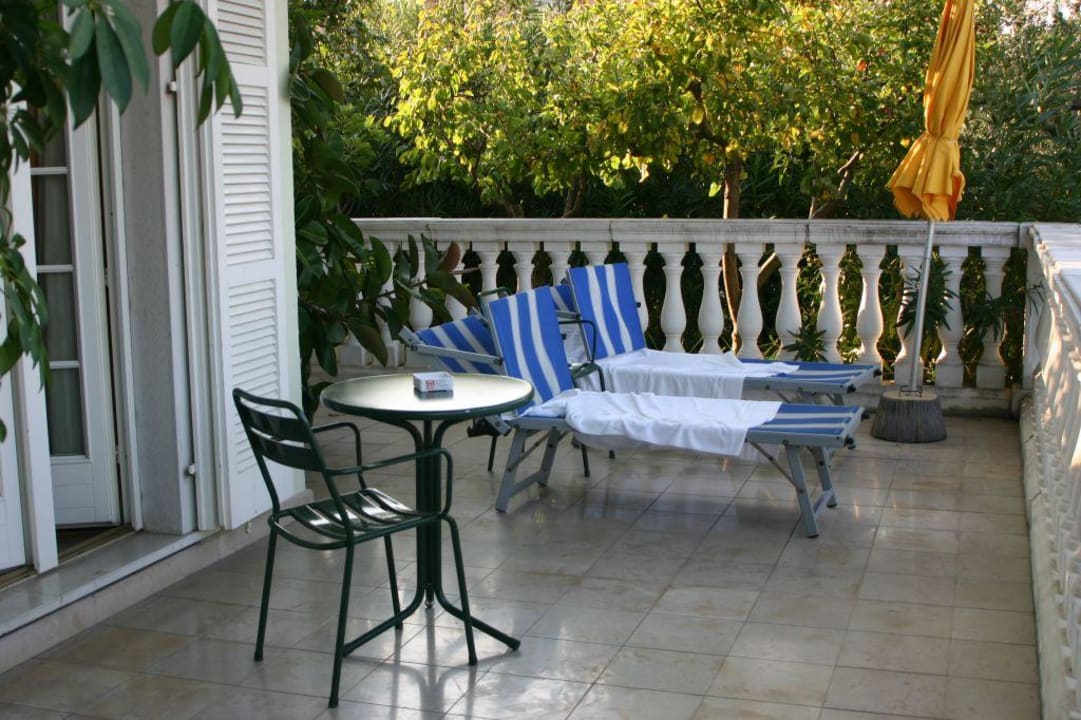 Privatterrasse Hotel Gardenia & Villa Charme