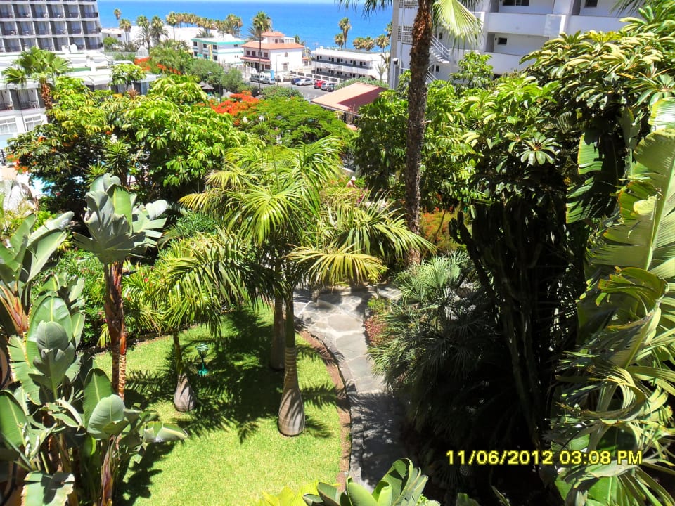 Blick vom Balkon allsun Hotel Lucana