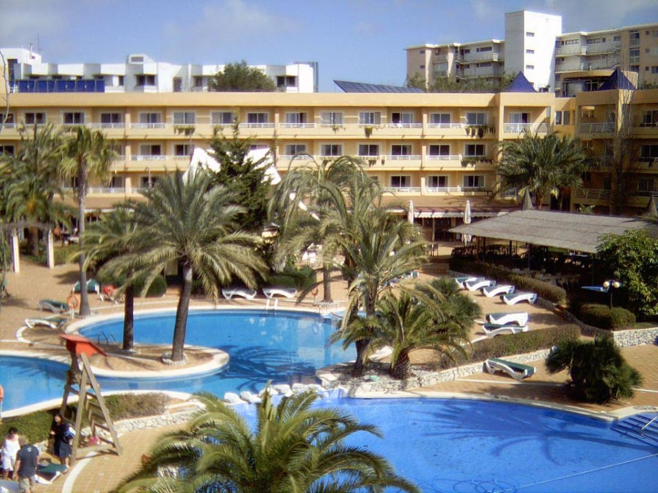 Blick vom Balkon Zafiro Palmanova