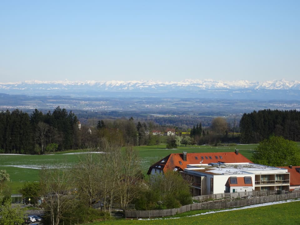 Ausblick Berggasthof Hotel Höchsten