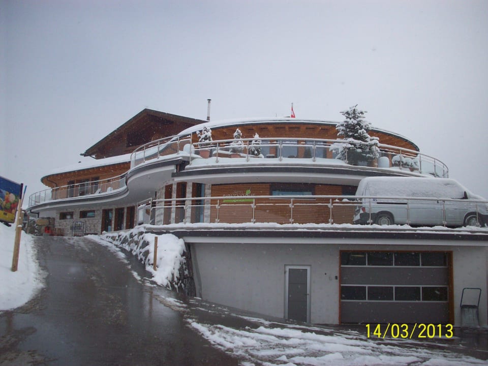 Tiefgarageneinfahrt Hotel Birkenhöhe