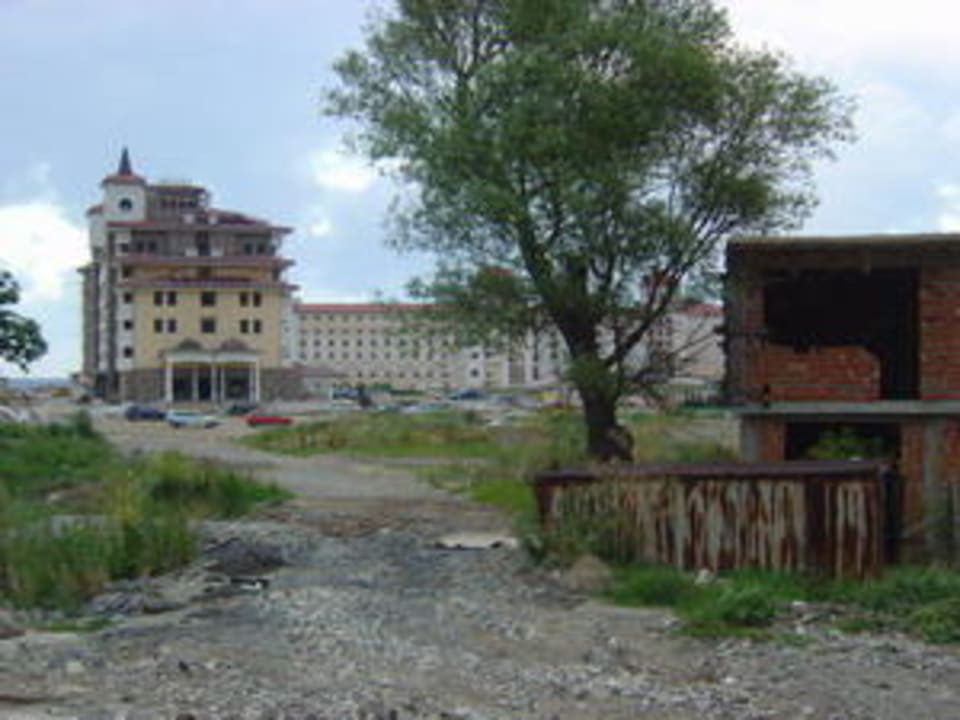 Ansicht von der Hauptstrasse Hotel Cazablanka / Casablanca