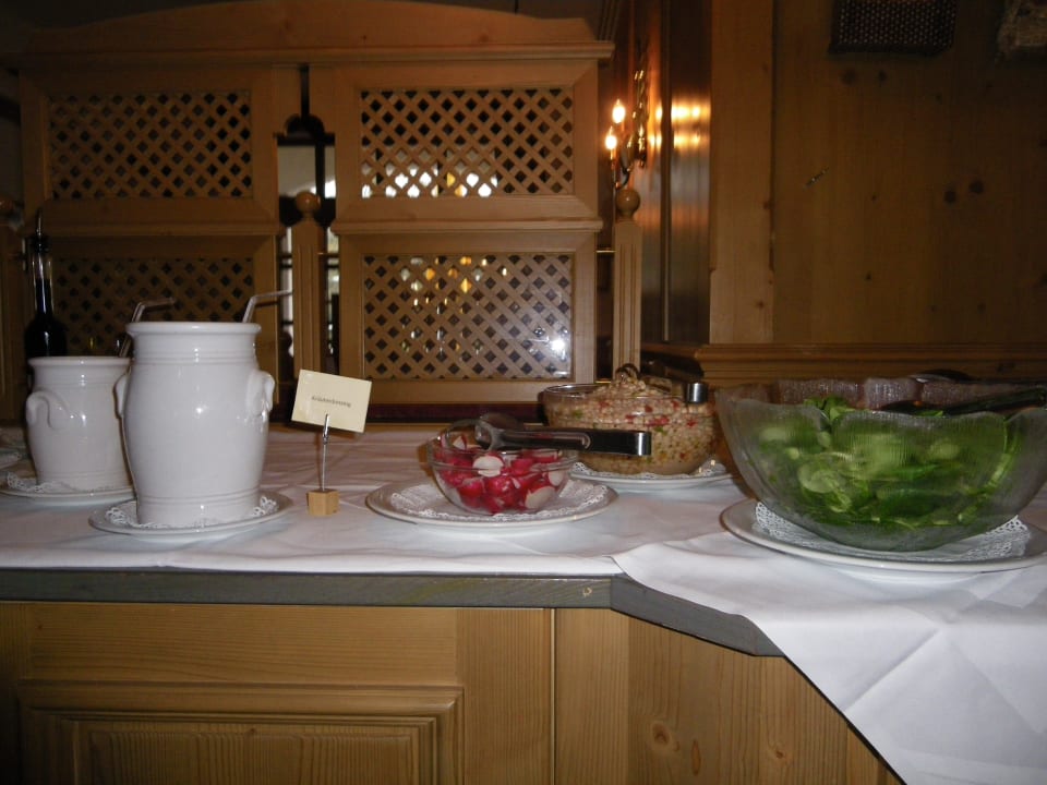 Salatbüffet (Teil) Lisi Family Hotel Reith bei Kitzbühel