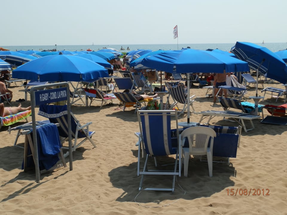 Strandabschnitt Hotel Gaby