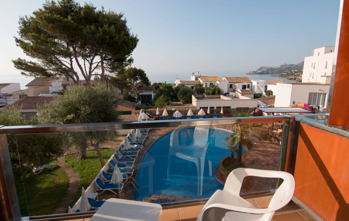 Ausblick Zimmer 215 Hotel Clumba