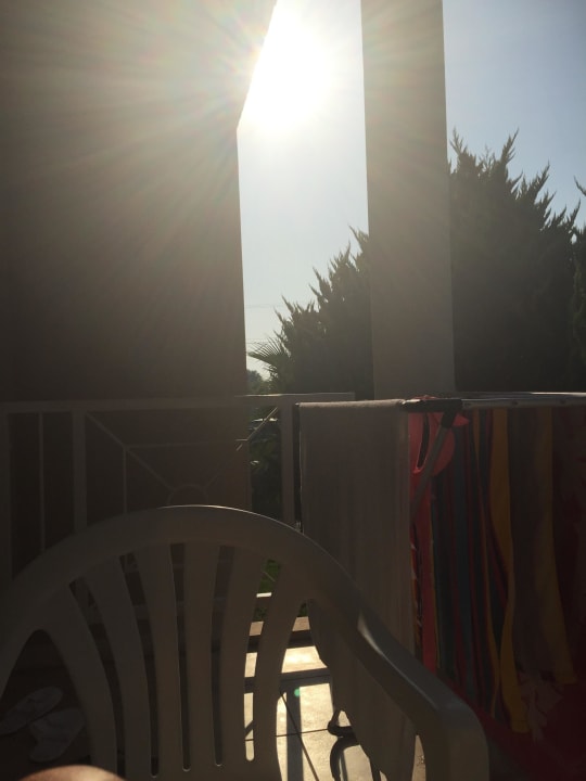 Abendsonne vom Balkon aus Asteria Family Resort Side