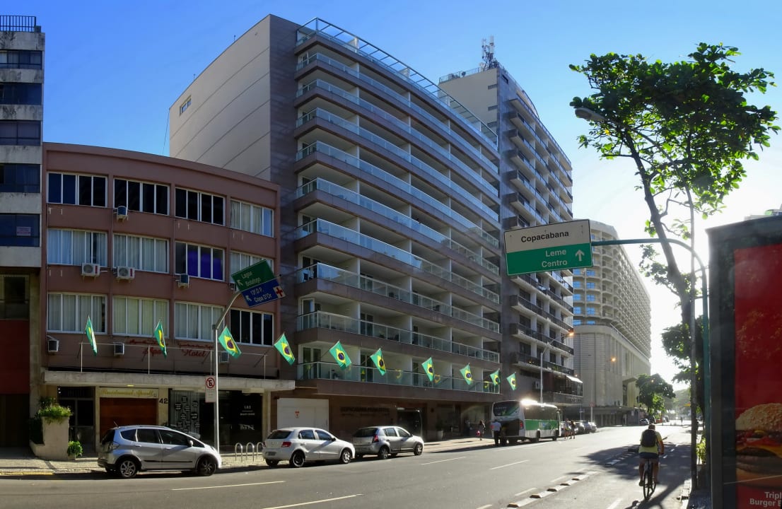 Außenansicht Hotel Copacabana Praia
