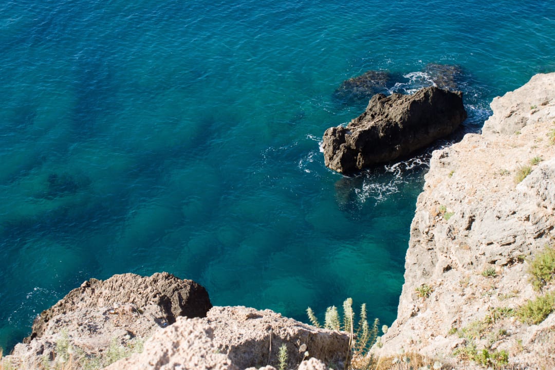 Вид с обрыва Prima Hotel