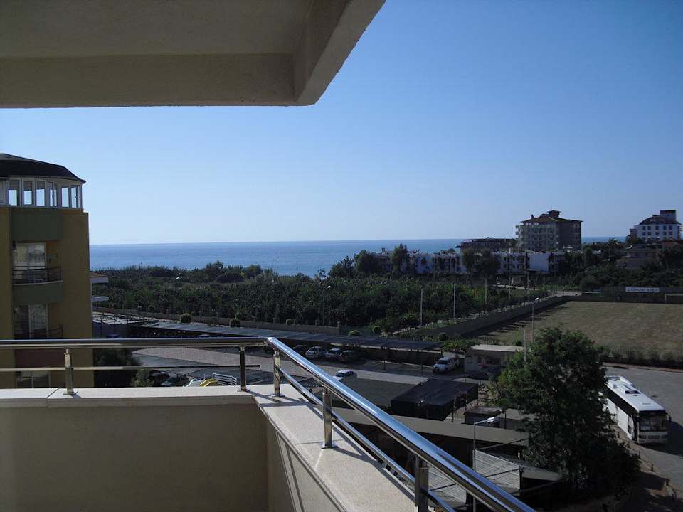 Ausblick vom Eckbalkon Alaiye Resort & Spa