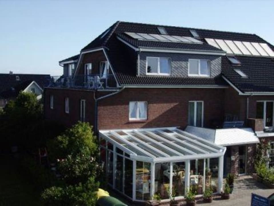 Ansicht auf den Wintergarten NordseeResort Hotel Arche Noah