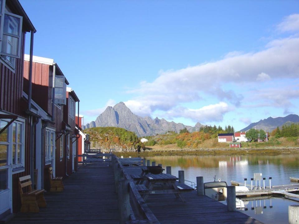 Ein schöner Sonntagmorgen Nyvagar Rorbuhotell