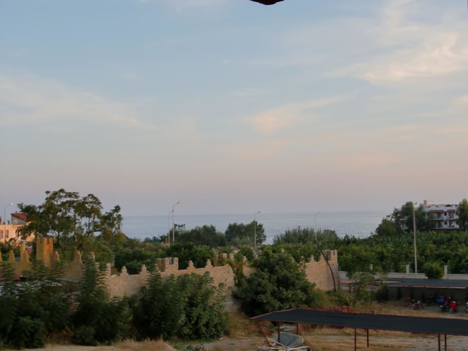 Aussicht aus dem 2. Stock Hotel Magnolia