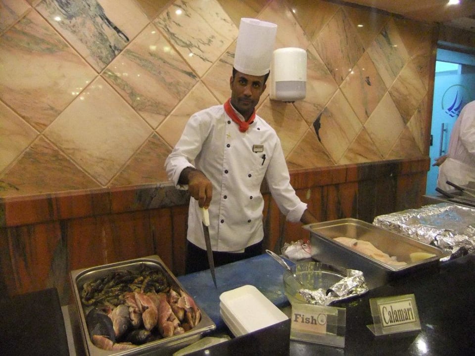 Fischauswahl Three Corners Happy Life Beach Resort