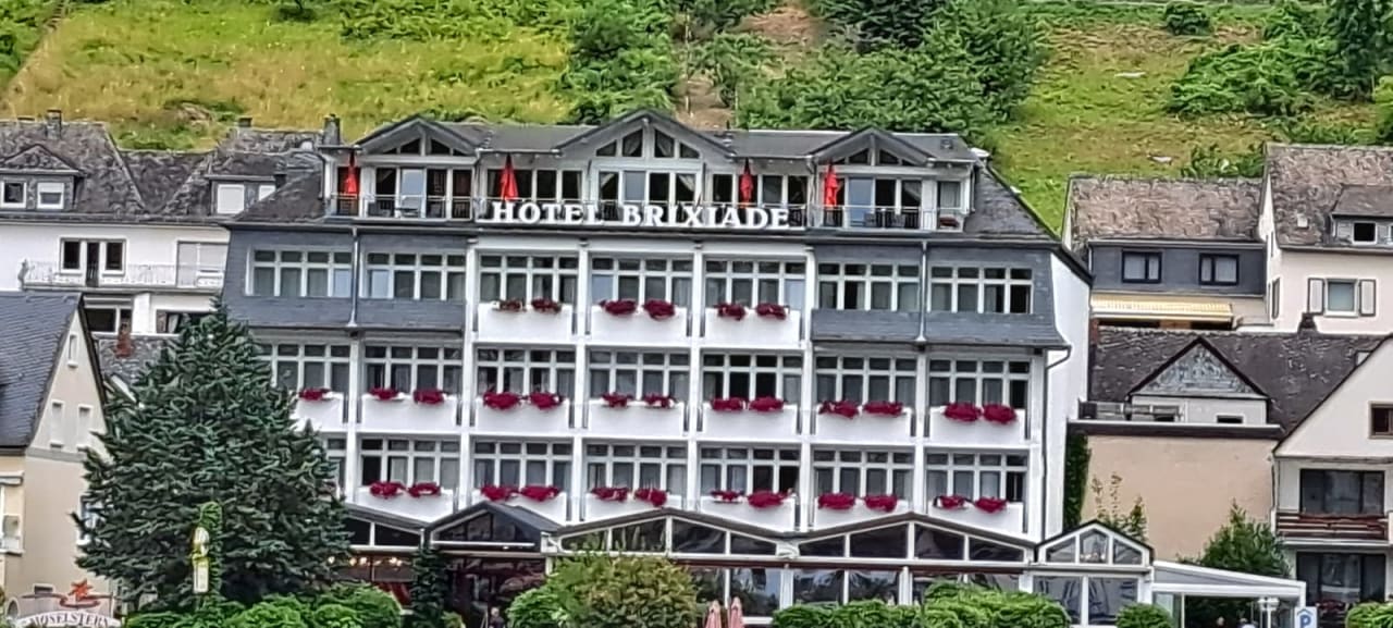 Außenansicht Moselstern Hotel Brixiade & Triton