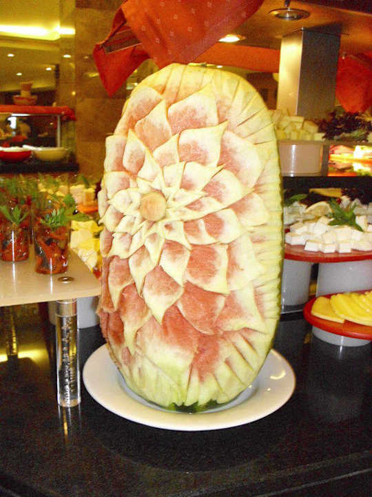 Schön gemachte Melone Alaiye Resort & Spa