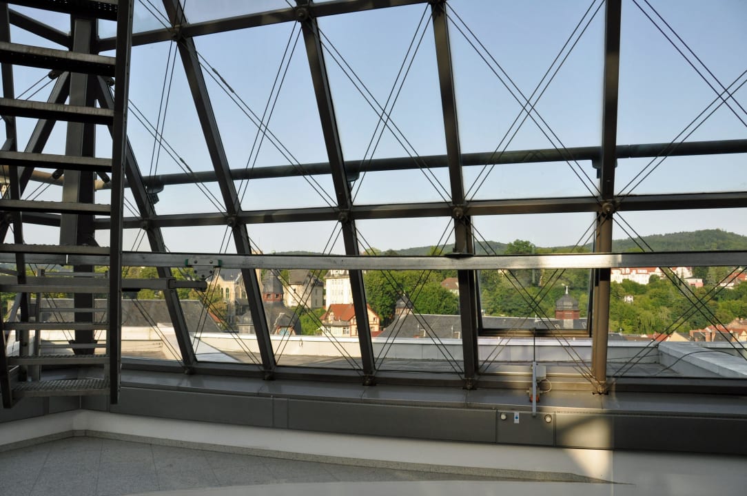 Sicht ab DG Dorint Hotel Esplanade Jena