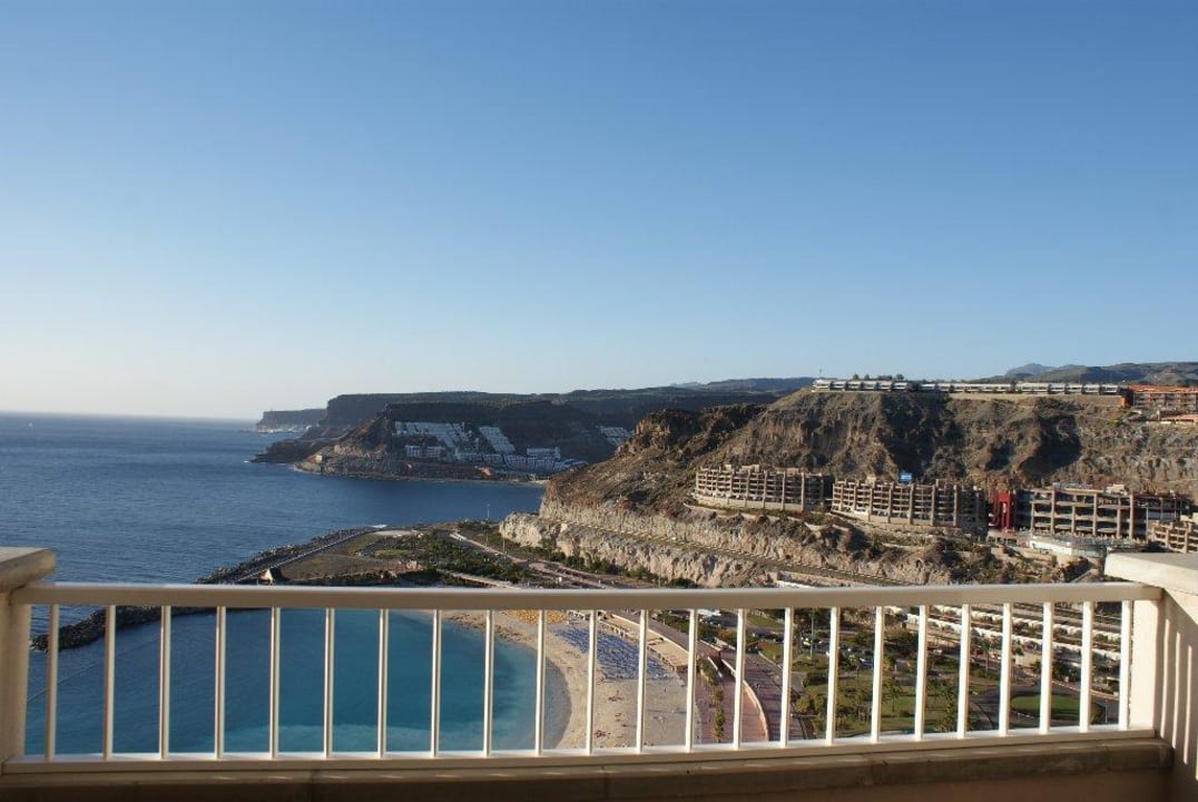 Blick vom Balkon Hotel Riu Vistamar