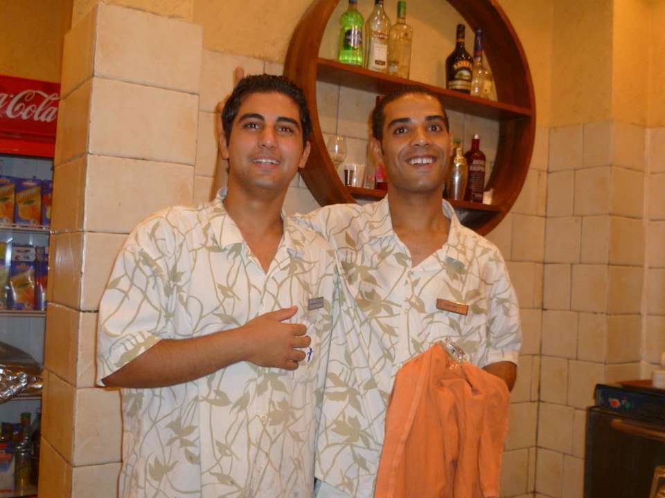 Kellner die zu unserer Zeit im Sindbad waren Pickalbatros Alf Leila Wa Leila Resort - Neverland Hurghada