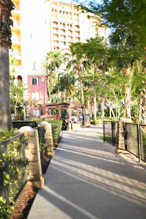 Gartenanlage Wyndham Grand Orlando Resort Bonnet Creek