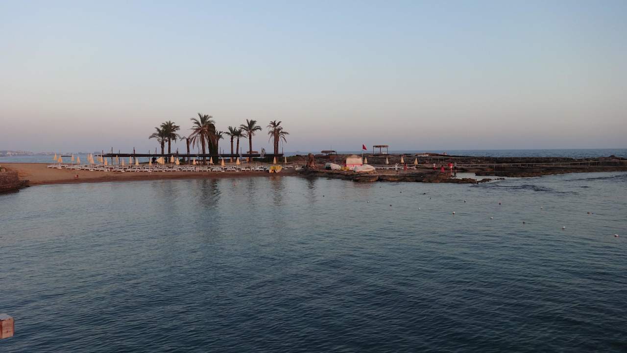 Strand vom Steg aus Oz Hotels Incekum Beach