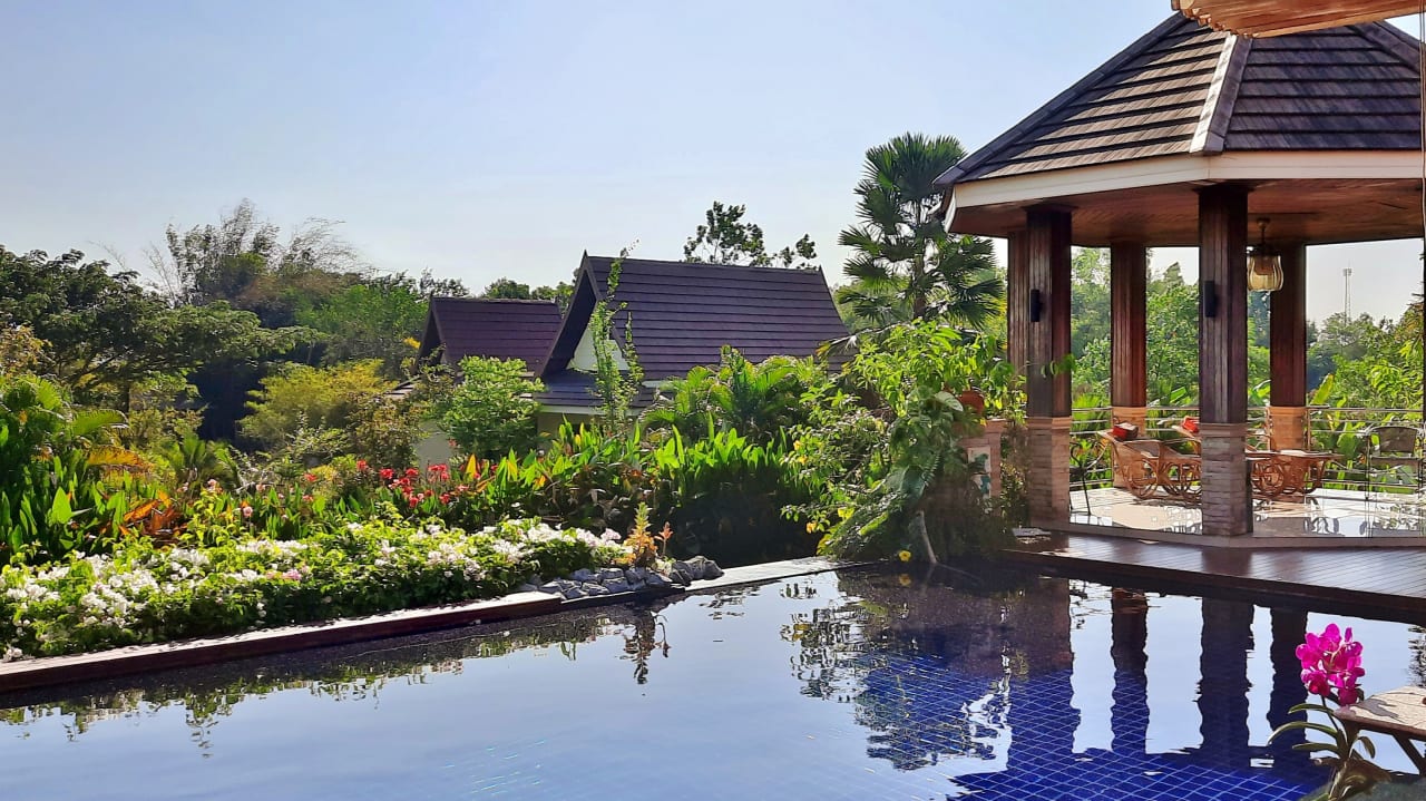 Gartenanlage Resotel Baan Sanook