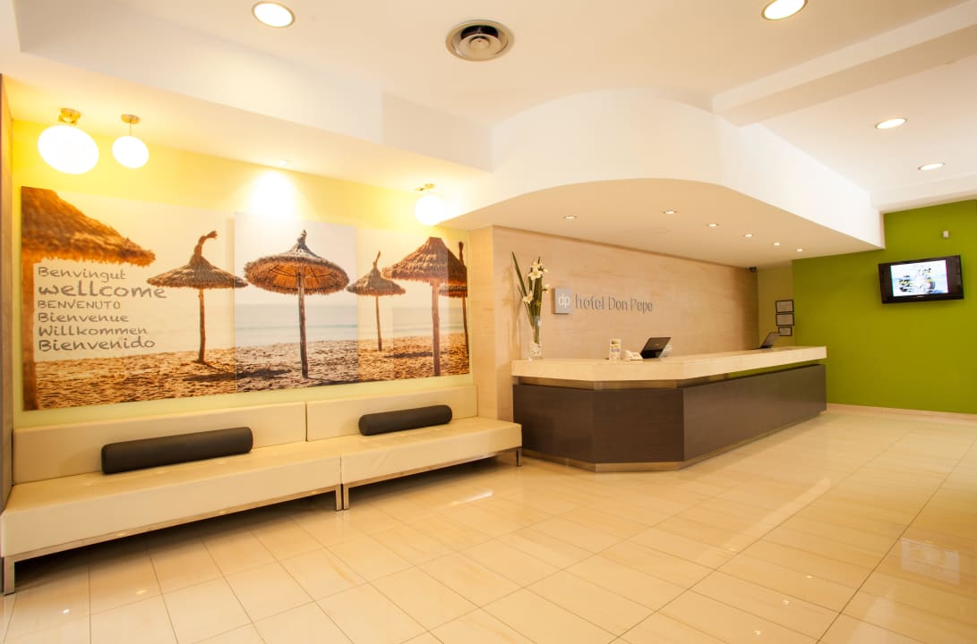 Recepcion AV Hotels Don Pepe - Adults only