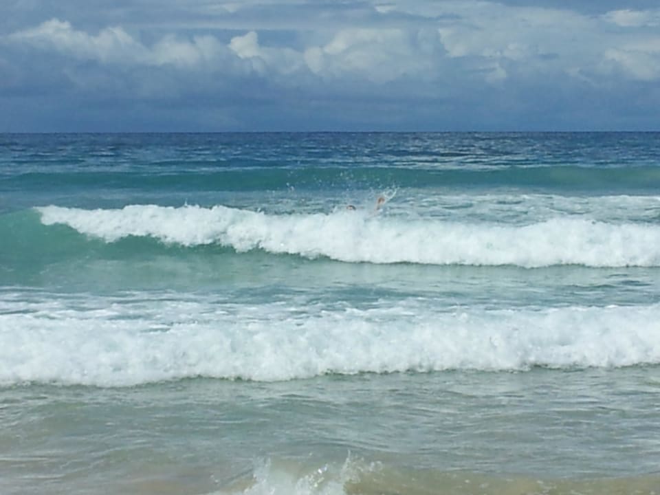 Immer hohe Welle, sehr warmes Wasser Kata Palm Resort & Spa