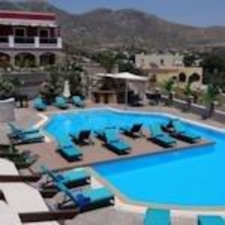 Restaurant blue view Leros Princess Boutique Hotel