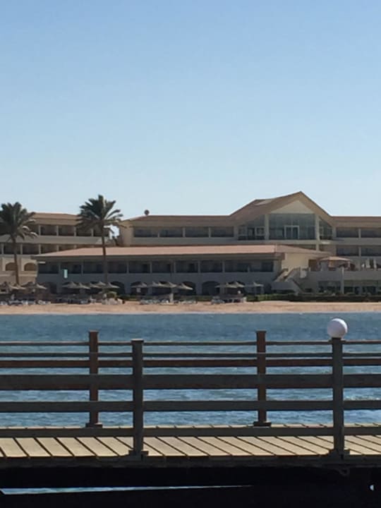 Beachhotel vom Steg  Cleopatra Luxury Resort Makadi Bay