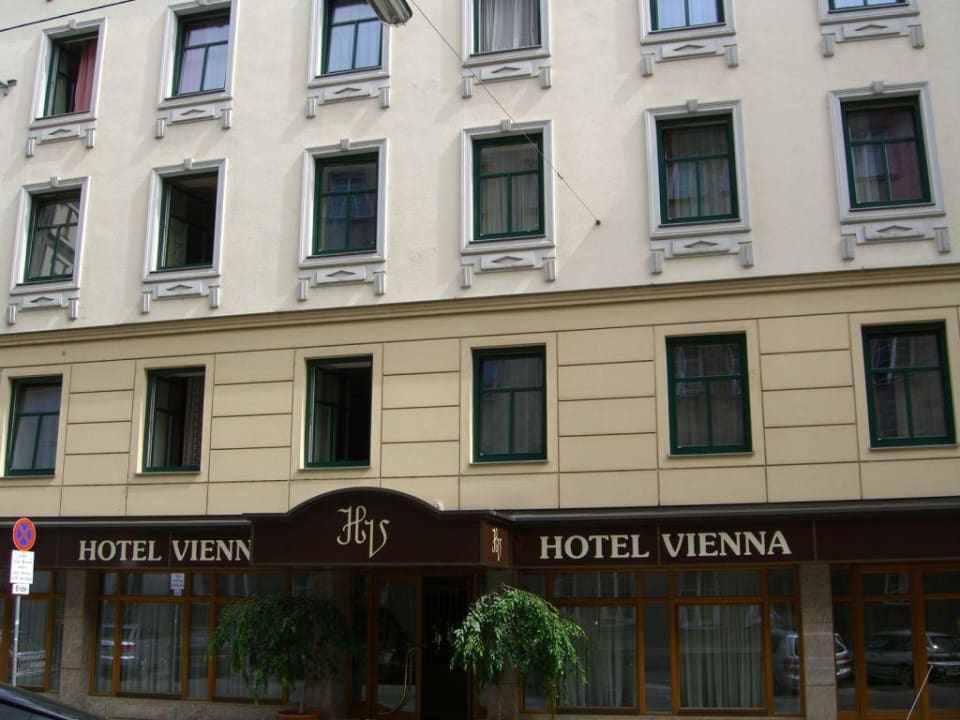 Außenansicht des Hotels! Hotel Vienna