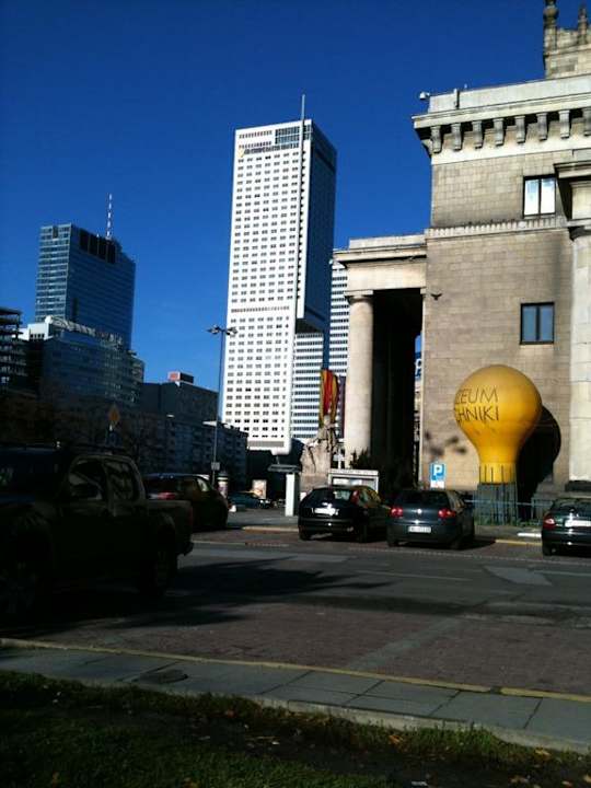 Widok hotelu InterContinental Warszawa