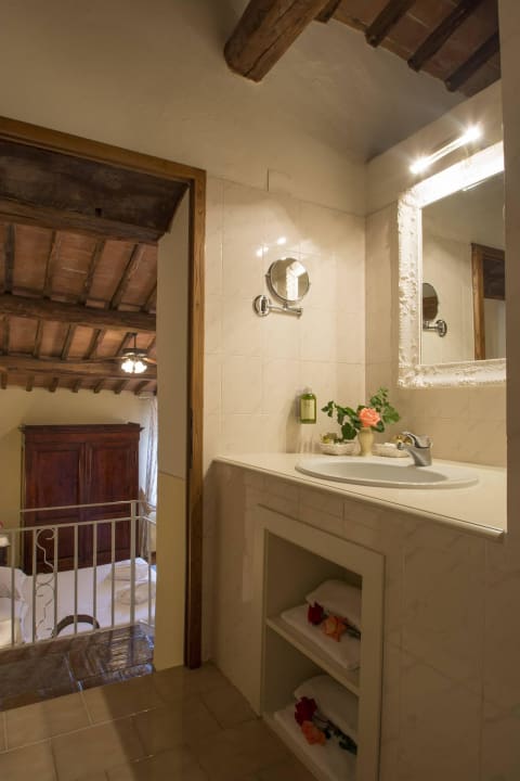 Badezimmer Classic Hotel Belvedere Di San Leonino