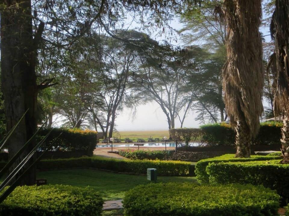 Pool mit Aussicht Ol Tukai Lodge