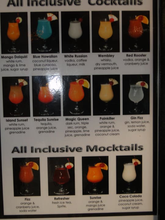 All Inclusive Cocktails Vilamendhoo Island Resort & Spa